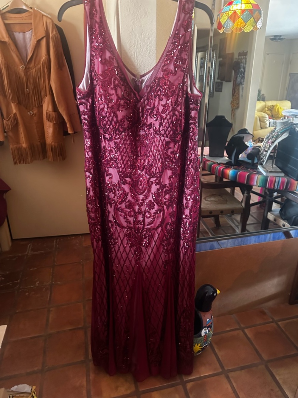 Gorgeous 2XL Evening Gown
